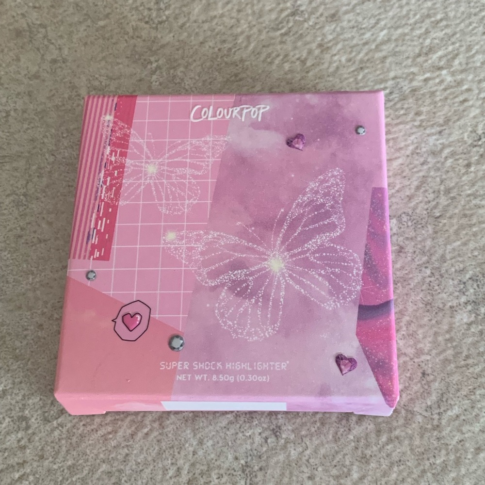 Colourpop super shock highlighter in shade still loading